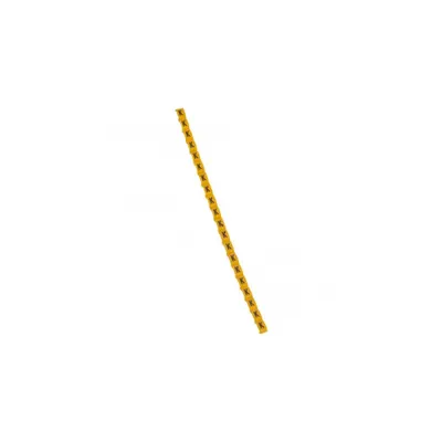 Eticheta Duplix - negru capital letter on yellow backgrotund - ''K''