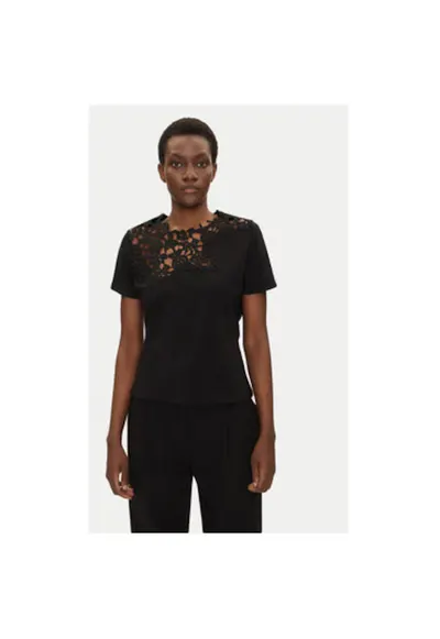 Bluza dama 251-DUNE - Bumbac - Negru - Negru