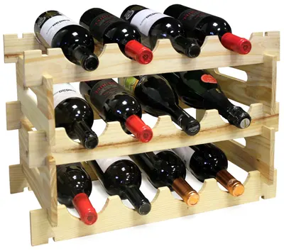Suport Vin Buchet asamblat - Pentru 12 sticle