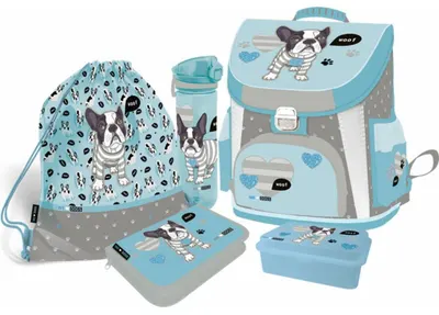 Set școlar Card Lizzy We Love Dogs Woof - 5 în 1