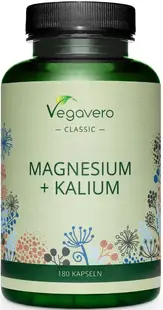 Magnesium + Kalium, 180 capsule, Vegavero