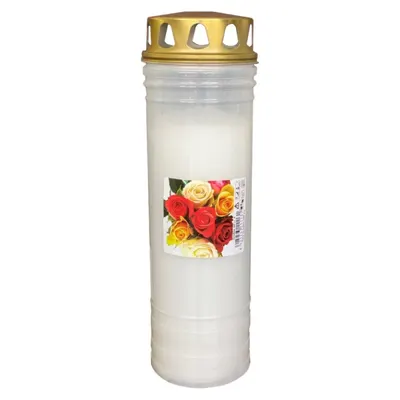 Candela 60 l Italia Alb, timp Ardere 98 Ore