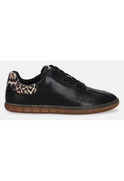 Tenisi cu model animal print din piele ecologica Seacliff