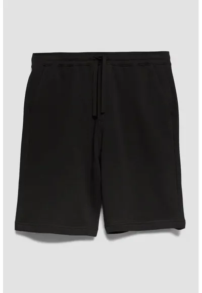 Pantaloni scurti uni de bumbac