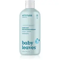 Attitude Baby Leaves Bubble Wash spuma de baie pentru nou-nascuti si copii