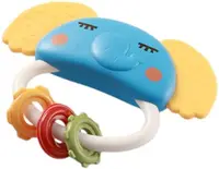 Jucărie zornăitoare Babyono - Elefant, multicolor