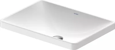 Lavoar Duravit D-Neo 0358600079, montare in blat, 60 x 44 cm, dreptunghiular, Alb