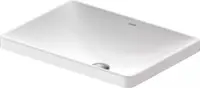 Lavoar Duravit D-Neo 0358600079, montare in blat, 60 x 44 cm, dreptunghiular, Alb