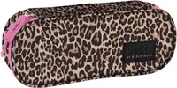 Penar oval școlar BackUp A - Leopard, 1 fermoar