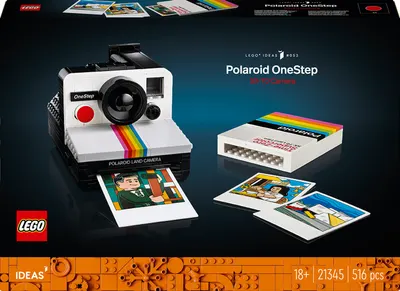 Constructor LEGO Ideas - Aparat foto Polaroid OneStep SX-70 (21345)