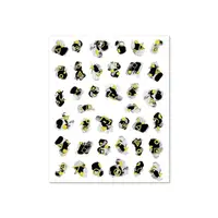 Sticker decor unghii autoadeziv JO-2048