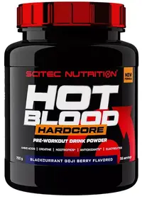 Hot Blood Hardcore, suc de portocale, 700 g, Scitec Nutrition