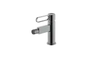 Baterie bideu cu ventil, gun metal, Zaffiro