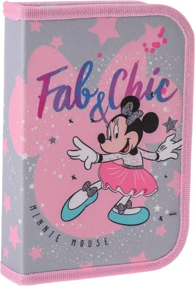 Penar școlar echipat Play Minnie Mouse - Fab Chick, cu 1 fermoar
