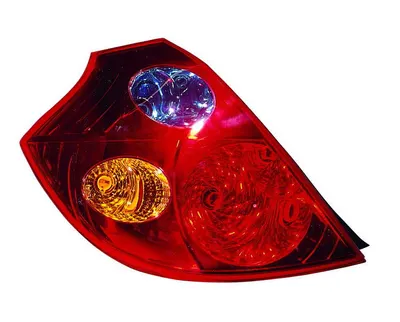 Stop tripla lampa spate stanga potrivit KIA CEE'D HATCHBACK/ KOMBI 2006-2009 - (Semnalizator portocaliu, culoare sticla: rosu)