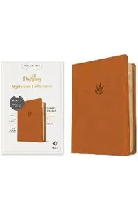 NLT Personal Size Giant Print Bible, Filament Enabled Edition (Red Letter, Leatherlike, Classic Tan): Dayspring Signature Collection