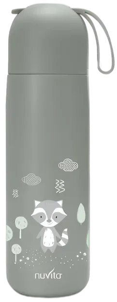 Termos din oțel inoxidabil Nuvita - 400 ml, Sage Green