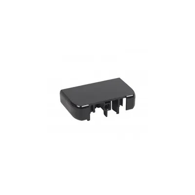 End cap pentru capac flexibil snap-on DLP trunking negru Edition - 50 x 80 mm - left or right