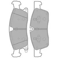 Set placute frana, frana disc DELPHI LP2275