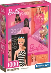 Puzzle Clementoni din 1000 piese - Barbie
