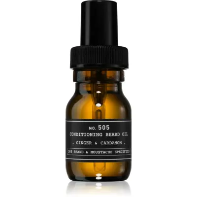 DEPOT 500 BEARD & MOUSTACHE SPECIFICS NO. 505 CONDITIONING BEARD OIL ulei pentru barba Ginger & Cardamom 30 ml