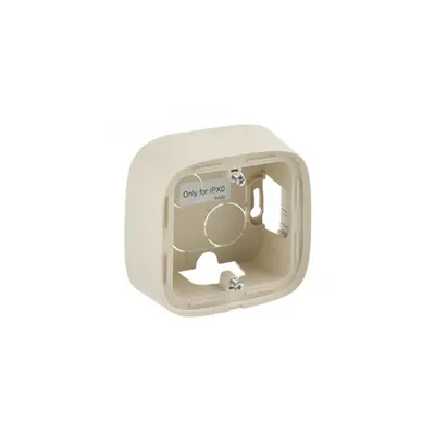 1-modul aparent-doza montaj Valena Allure - 94 x 94 x 44.8 mm - ivory