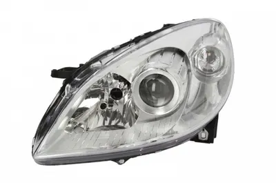 Far Stanga (H7 PY21W W5W, electric, fara motoras, culoare insert: cromat, culoare semnalizator: alb) potrivit MERCEDES B SPORTS TOURER (W245)
