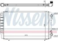 Radiator apa racire motor OPEL ARENA; RENAULT TRAFIC 2.1D 2.5D intre 1989-2001