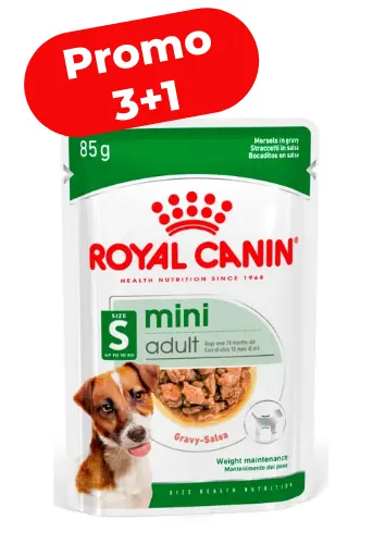 Royal Canin Plic Mini Adult 85 g Promo 3+1