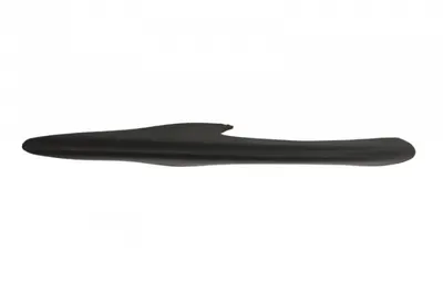 Fasie grila fata Dreapta (Inferior, negru-mat) potrivit PORSCHE MACAN 02.14- 10.14-09.17