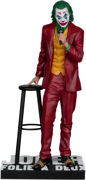 Statuetă McFarlane DC Comics: Joker: Folie à Deux - The Joker (DC Movie Statues), 31 cm