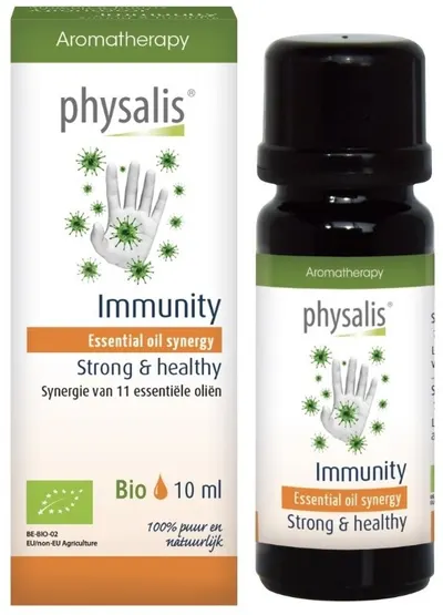 Sinergie Bio pentru Imunitate cu 11 Uleiuri Esențiale, 10 ml, Physalis