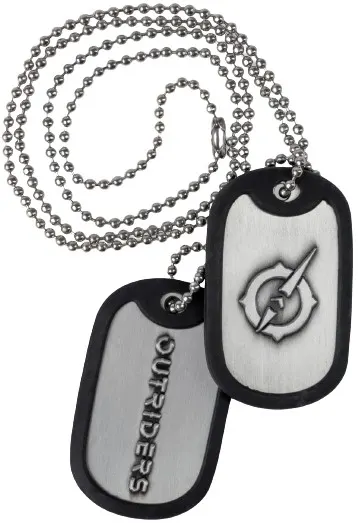 Medalion ItemLab Games: Outriders - Symbol Dog Tags