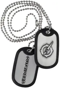Medalion ItemLab Games: Outriders - Symbol Dog Tags