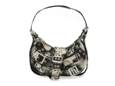 Geanta DESIGUAL neagra, SAXA19, din material textil