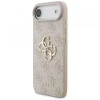 Husa pentru Apple iPhone 17 Air, Guess, 4G Big Logo, Roz