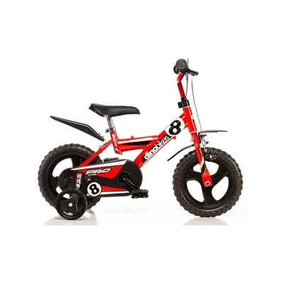 Bicicletă Dino Bikes Rosso 12 inch roșie