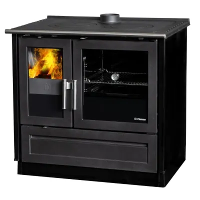 Soba de gatit P91 Negru cu plita si cuptor - 9kW