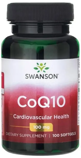 CoQ10, 100 mg, 100 capsule moi, Swanson
