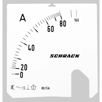 Scala 72*72mm, 80/160/5A, AC