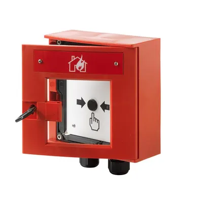 Buton de incendiu Heavy Duty Siemens FDM243H, IP66