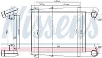 Intercooler potrivit RVI PREMIUM dCi11B 43 dCi11C MIDR06.23.56B 41 01.00-