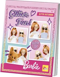 Carte de colorat Lisciani Barbie - Glitter Fun