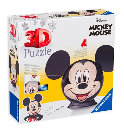 Puzzle 3D Ravensburger din 72 de piese - Disney, Mickey Mouse