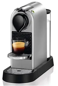 Aparat de cafea cu capsule Nespresso - Citiz, D113-EUWHN2-S, 19 bar, 1 l, gri