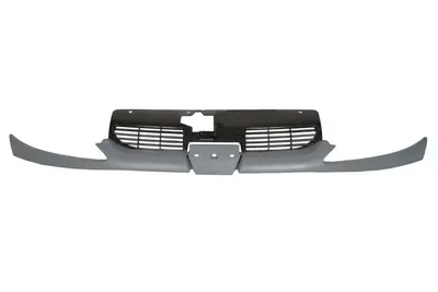 Grila radiator fata potrivit PEUGEOT 206 1998-2009 - cu ornament faruri