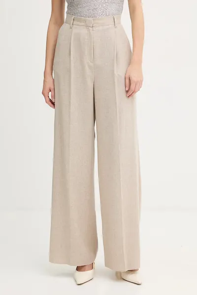Marella pantaloni cu lână Emme by Marella