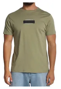 Tricou pentru barbati - Bumbac - Negru - Negru