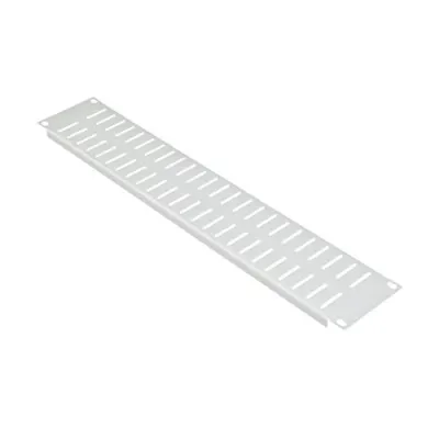 Panou orb 19, cu șurub, 2U, RAL7035, ventilat