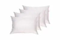 Set 4 perne matlasate Somnart, 50x70 cm, microfibra cu fibre de carbon